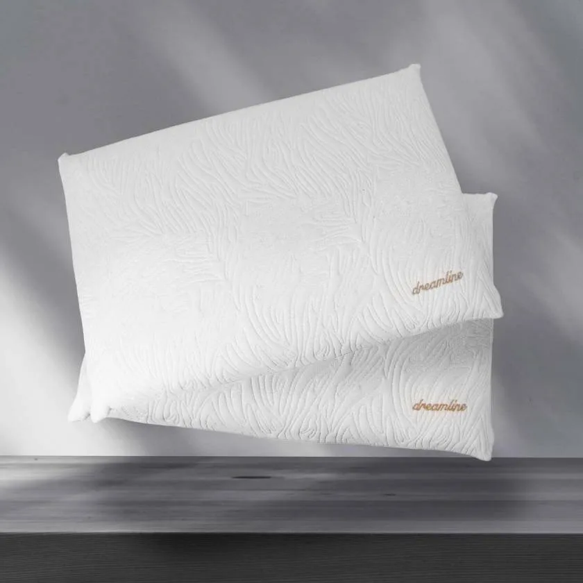 2 Dreamline Viscoelastic Pillows